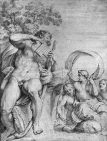 ''Polyphemus and Galatea'' after Carracci