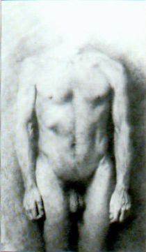 Male nude by Francisco Lpez