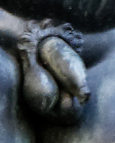 Perseus's penis by Cellini